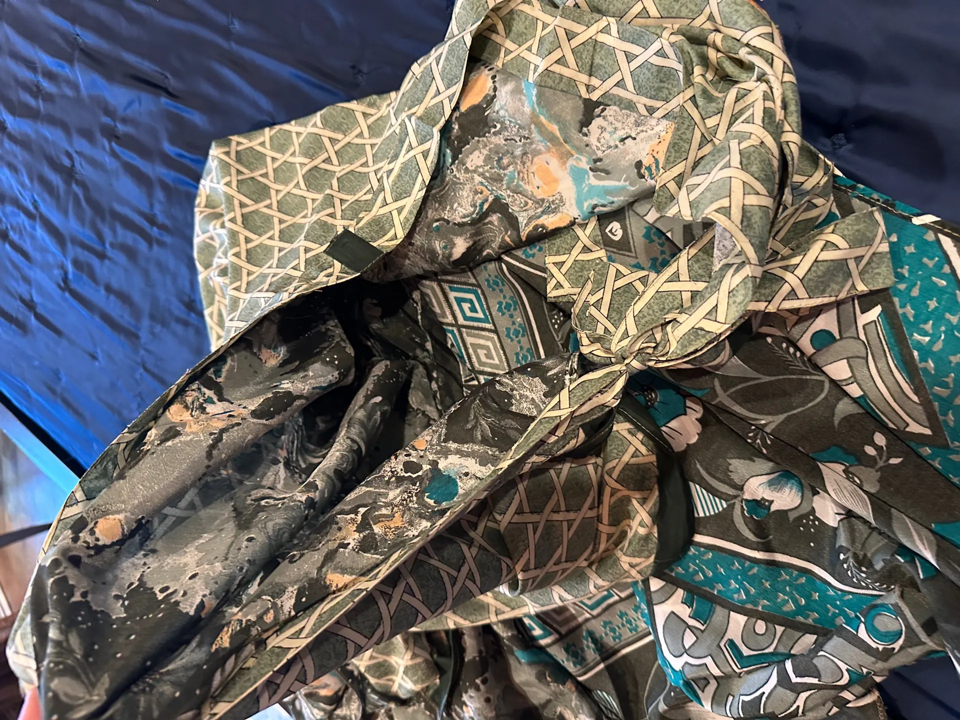 Wrap Around Skirt Green - Image 9