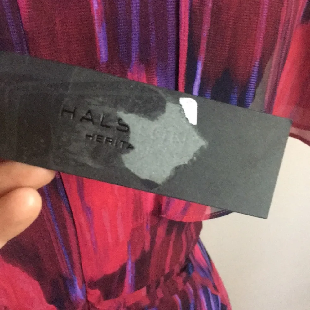 Halston Heritage Flutter Sleeve Dress - Image 8