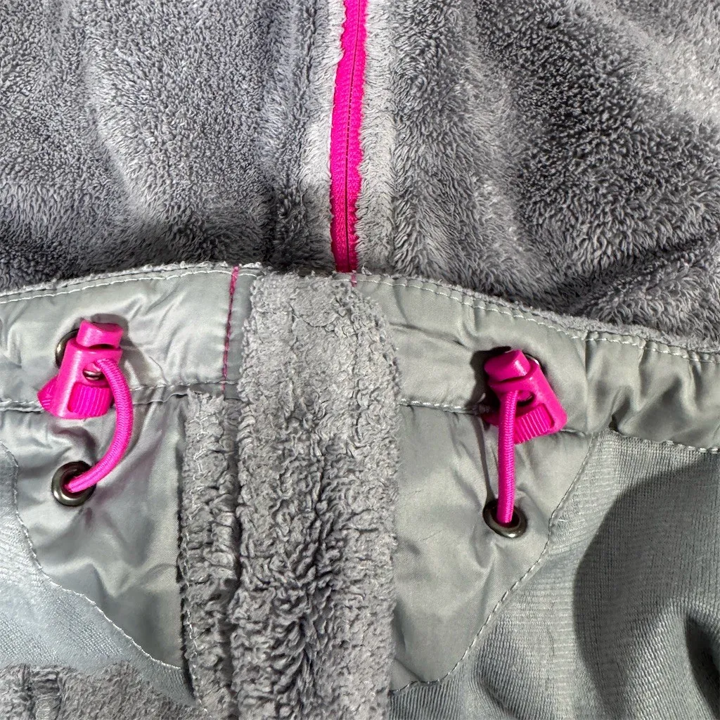 The North Face Osito Fleece Jacket Womens Size  L Gray Full Zip - Image 4