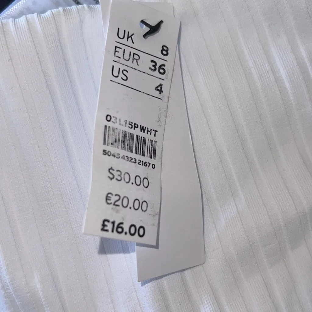 TopShop🦎Ribbed Contrast Shoulder Bikini Top🌵 - Image 5