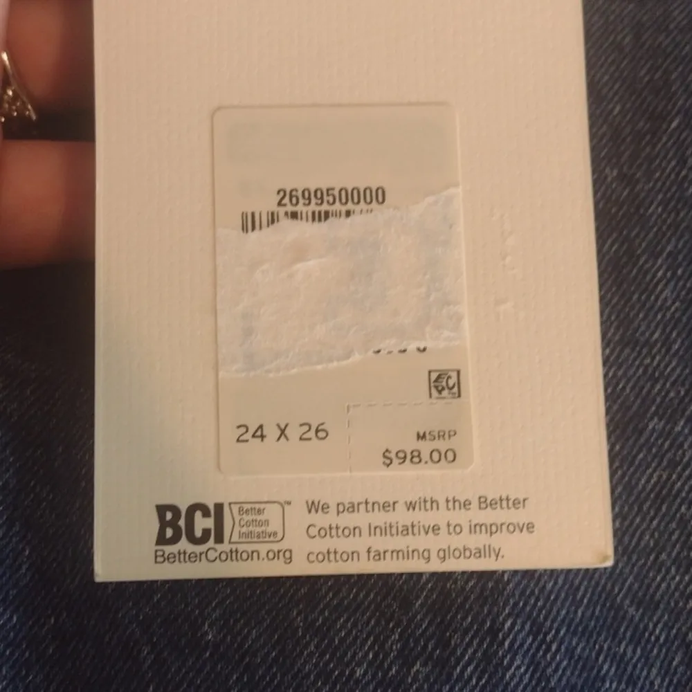 LEVI’S premium wedgie straight cropped jeans size 24x26 - Image 10