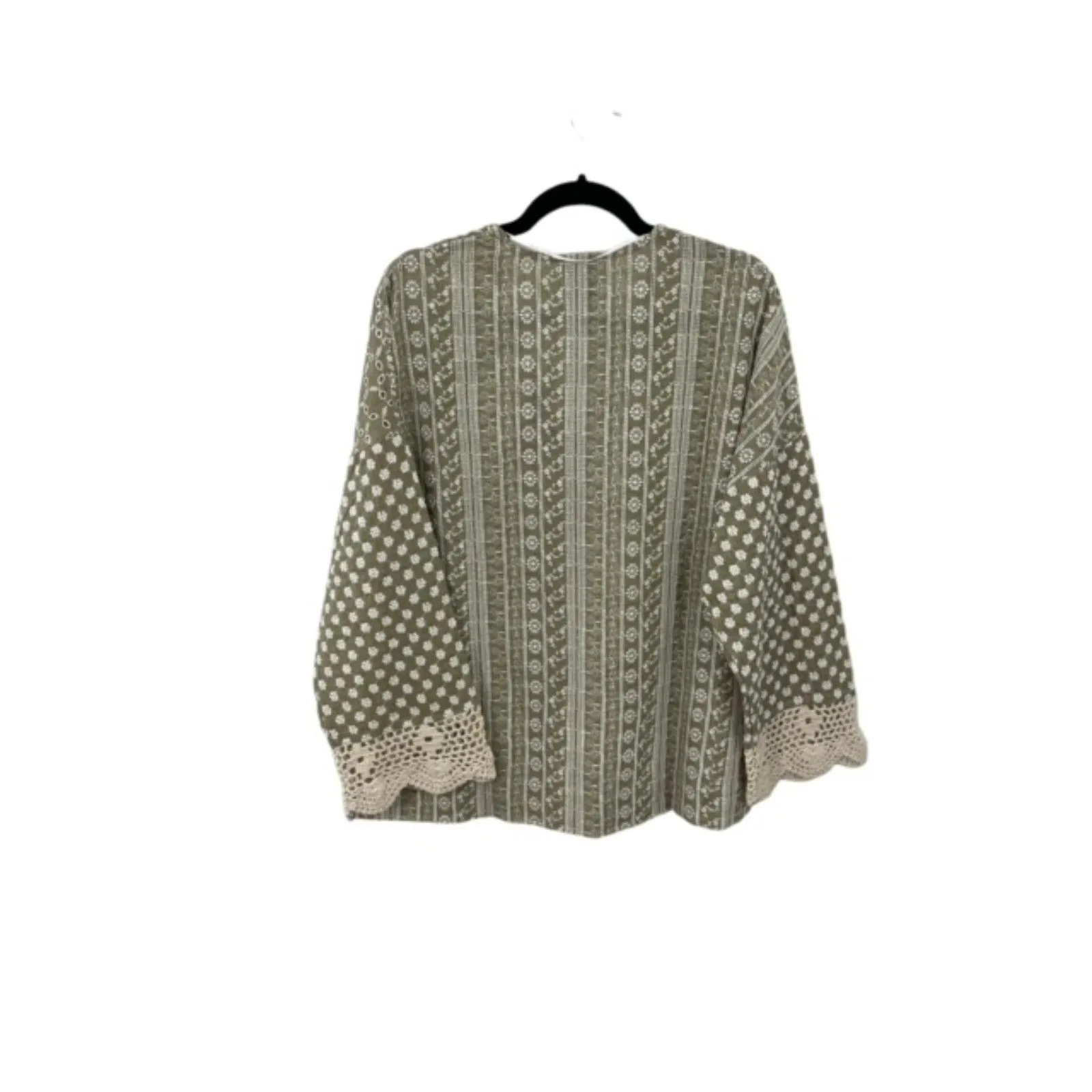 NWT Area‎ Stars Luna Eyelet Embroidered Crochet V - Image 4