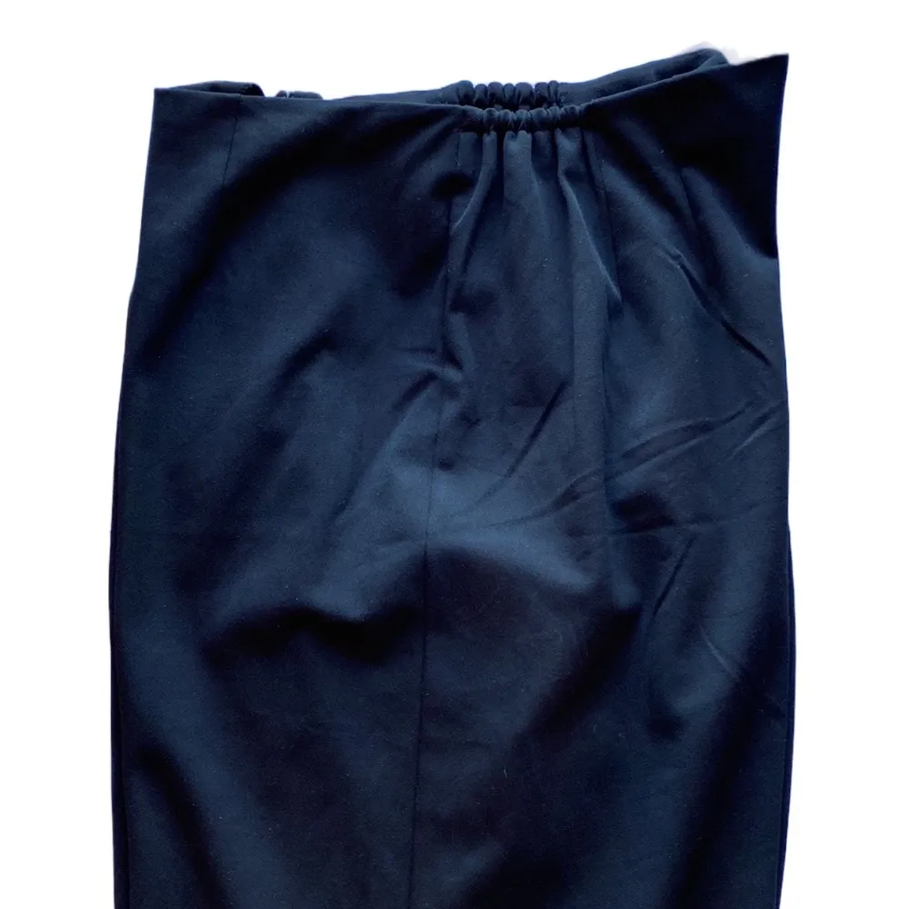 🖤 Karen Kane Stretch Front Zip Straight Leg Dress Pants, Black, No Pockets, 22W - Image 3