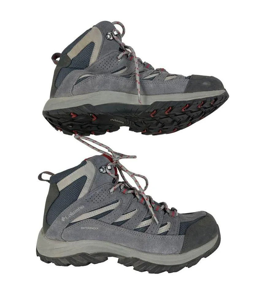 Columbia - Crestwood Mid Waterproof Hiking Boots in Graphite Gray - Image 2