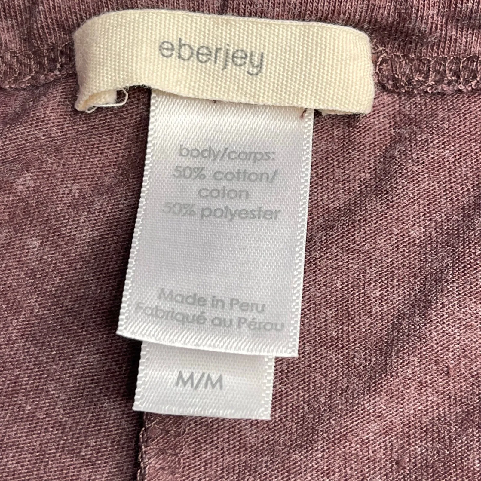 Eberjey TENCEL Modal Slouchy Gisele Pajama Set Navy size XS sleepwear  cuffed - Image 5