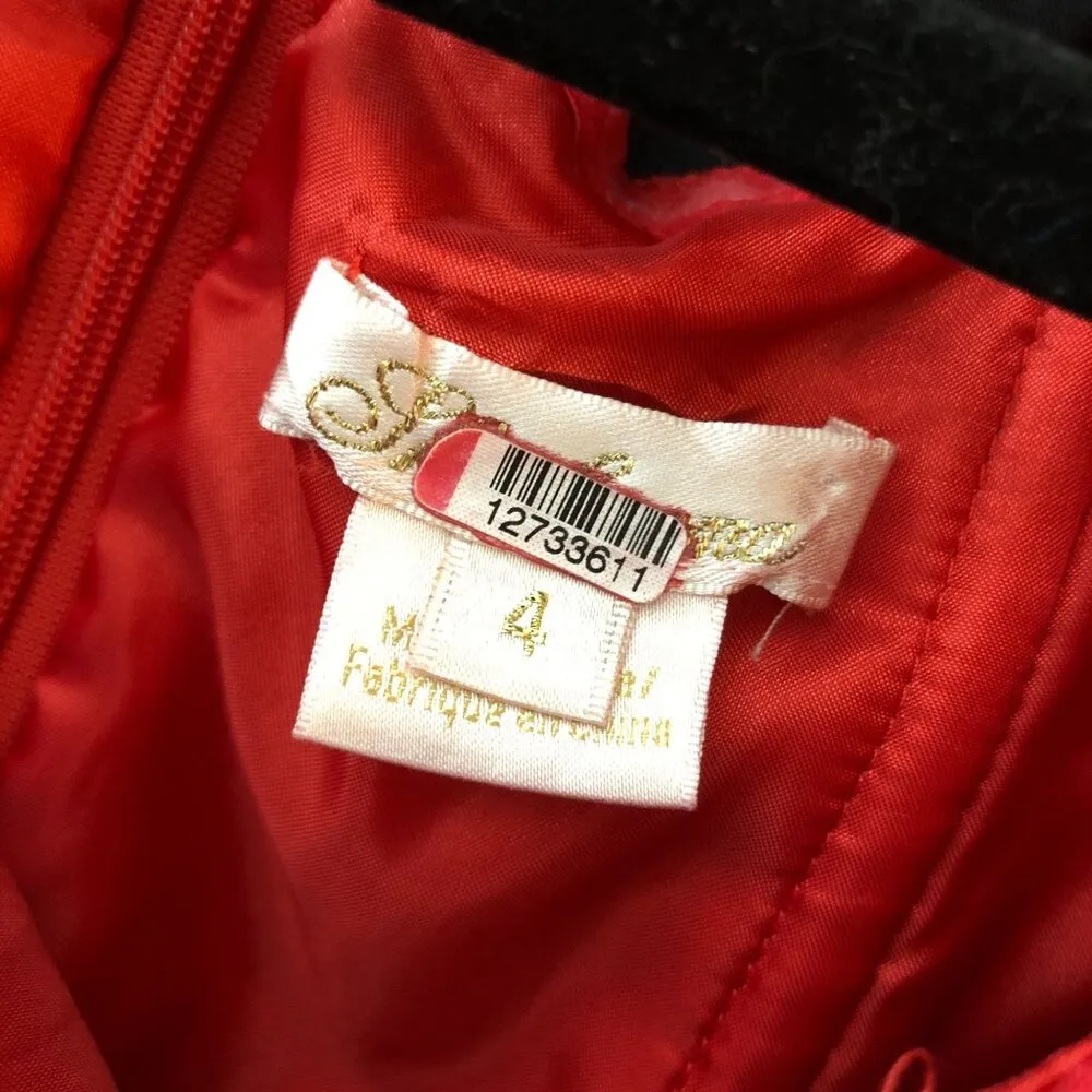 Shoshanna Janessa Dress Sheath Short Puff Sleeve Off-the-Shoulder Red 4 - Image 6