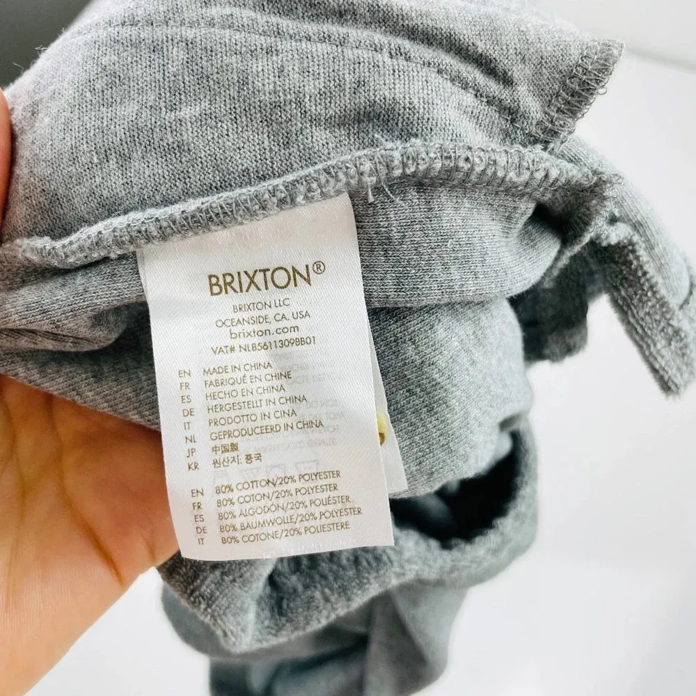 Brixton Heather Gray‎ Bella Short Size XS NWT Gray - Image 10