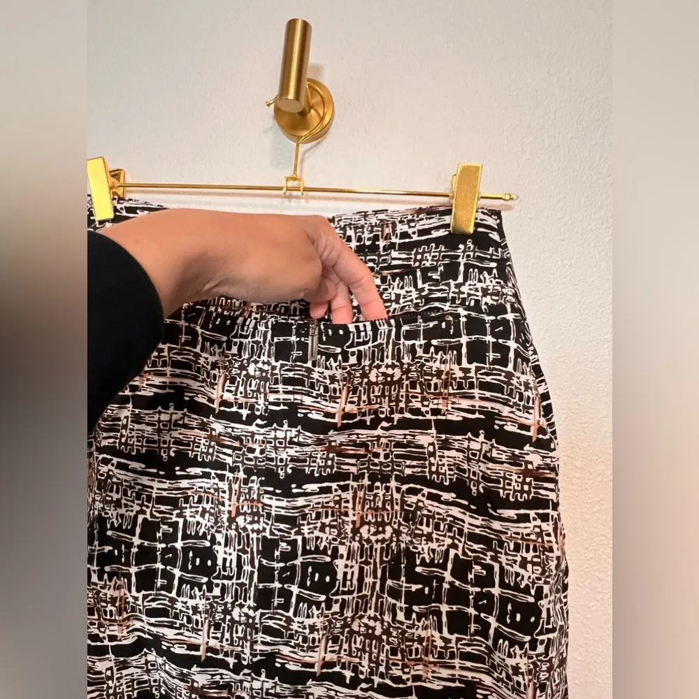 Jamie Sadock Abstract Golf/Tennis Pickleball Skort Size 4 Black - Image 8