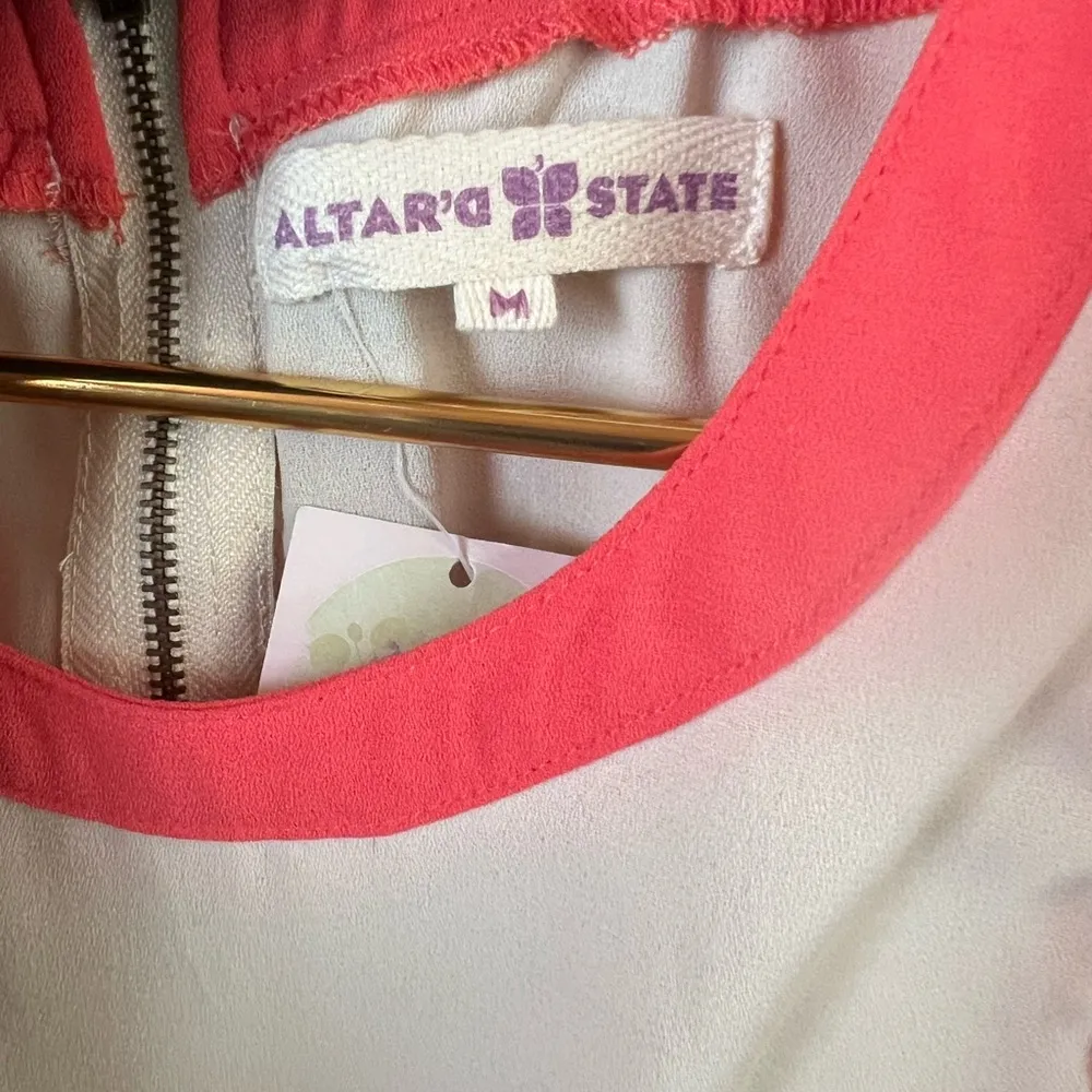 Altar’d State Colorblock Business Wear Sleeveless Dress Womens Size Medium - Image 3