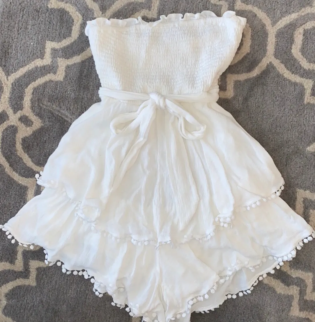 White Romper - Image 2