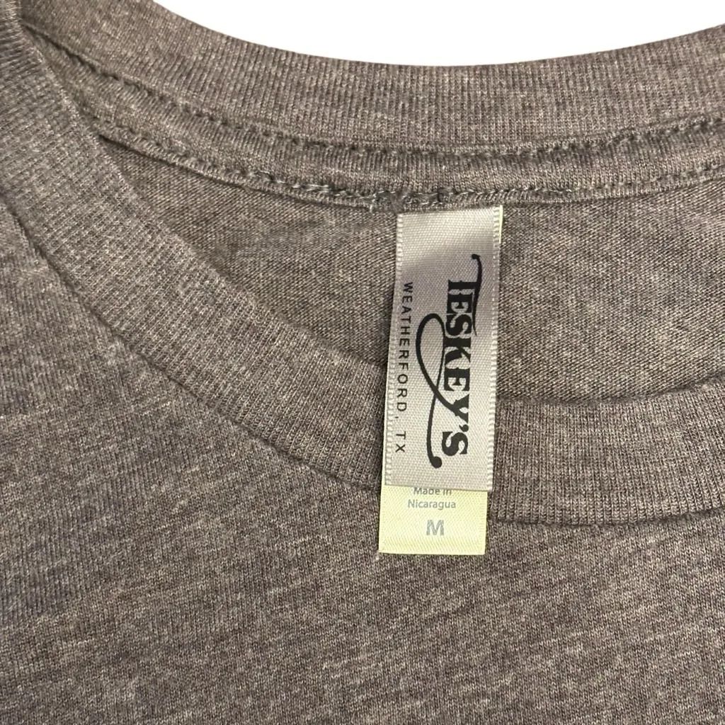 NWOT Teskey’s “Best In The West” Tee Brown Size M - Image 3