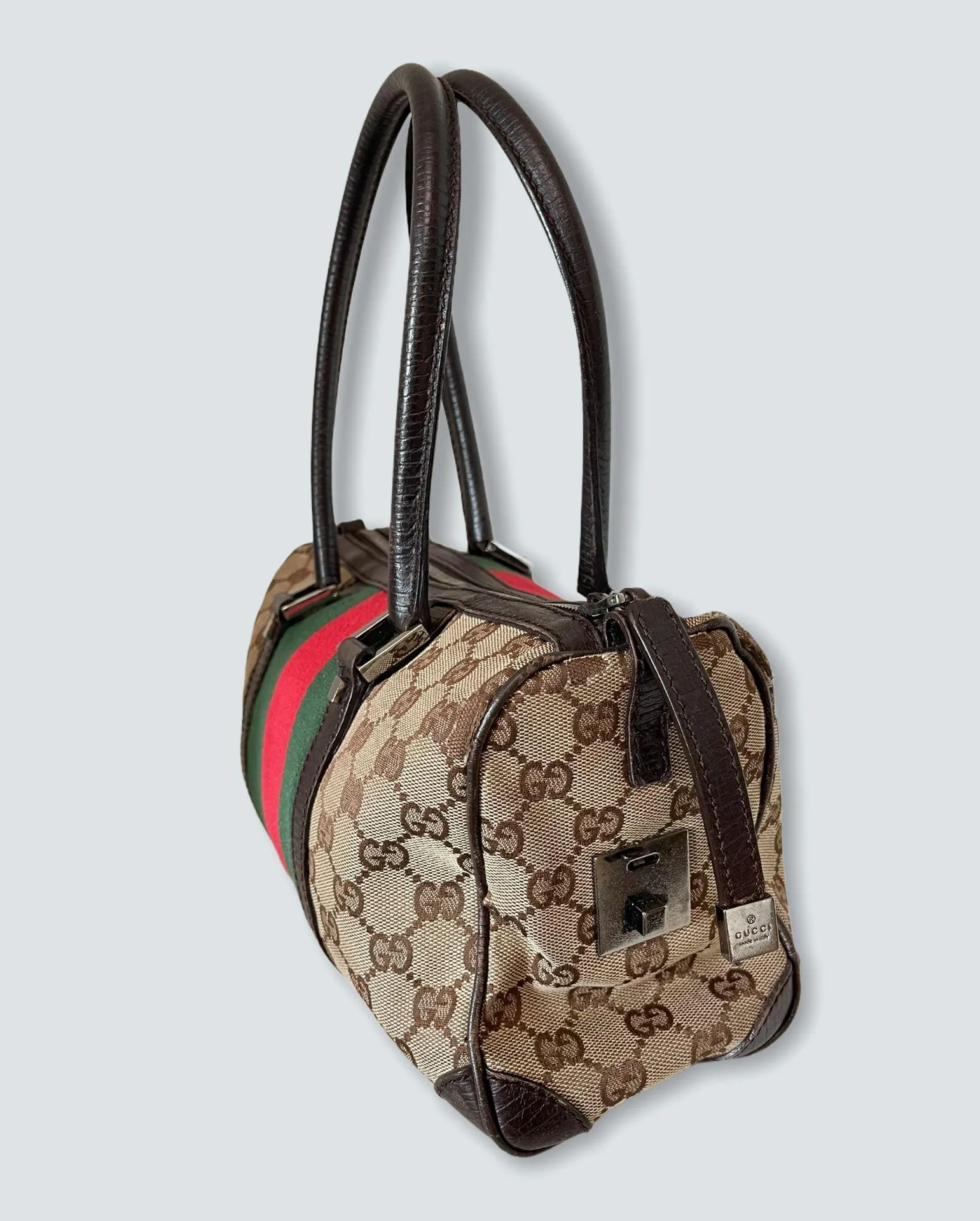 Gucci Authentic  GG Sherry line Boston bag - Image 5