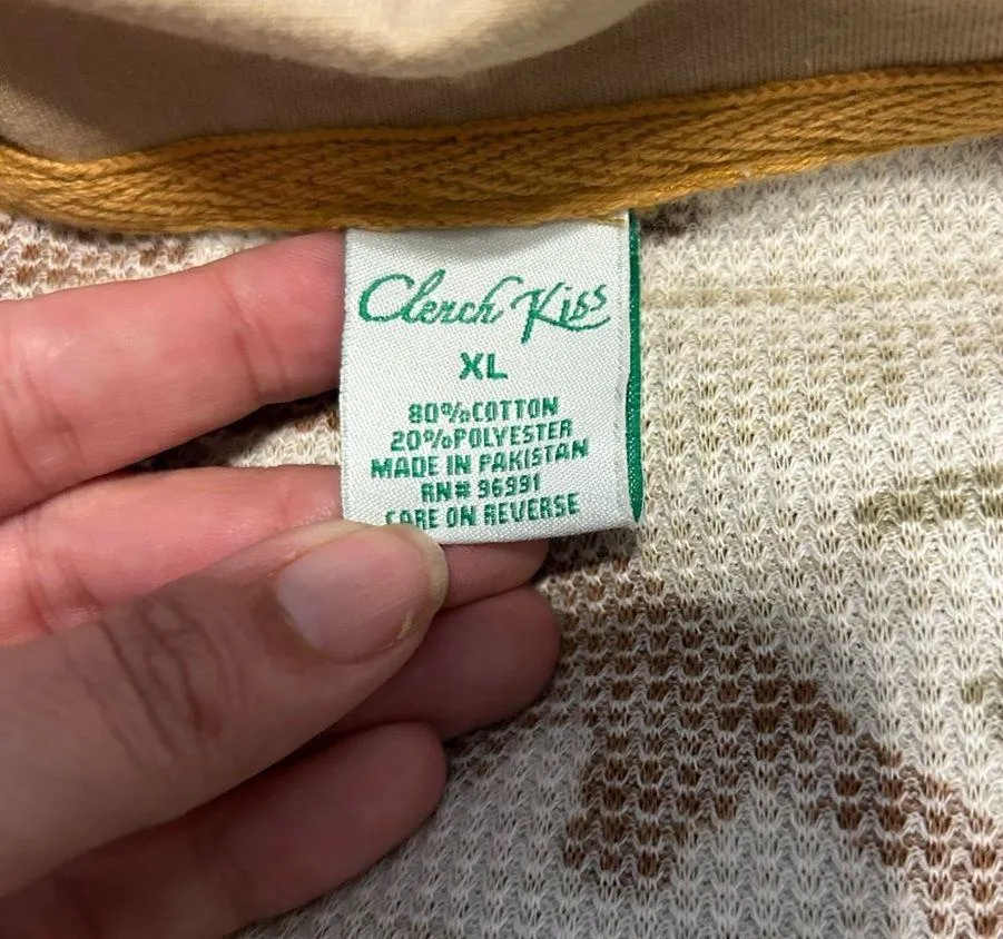 Clench kiss camo long sleeve shirt size X - Image 6