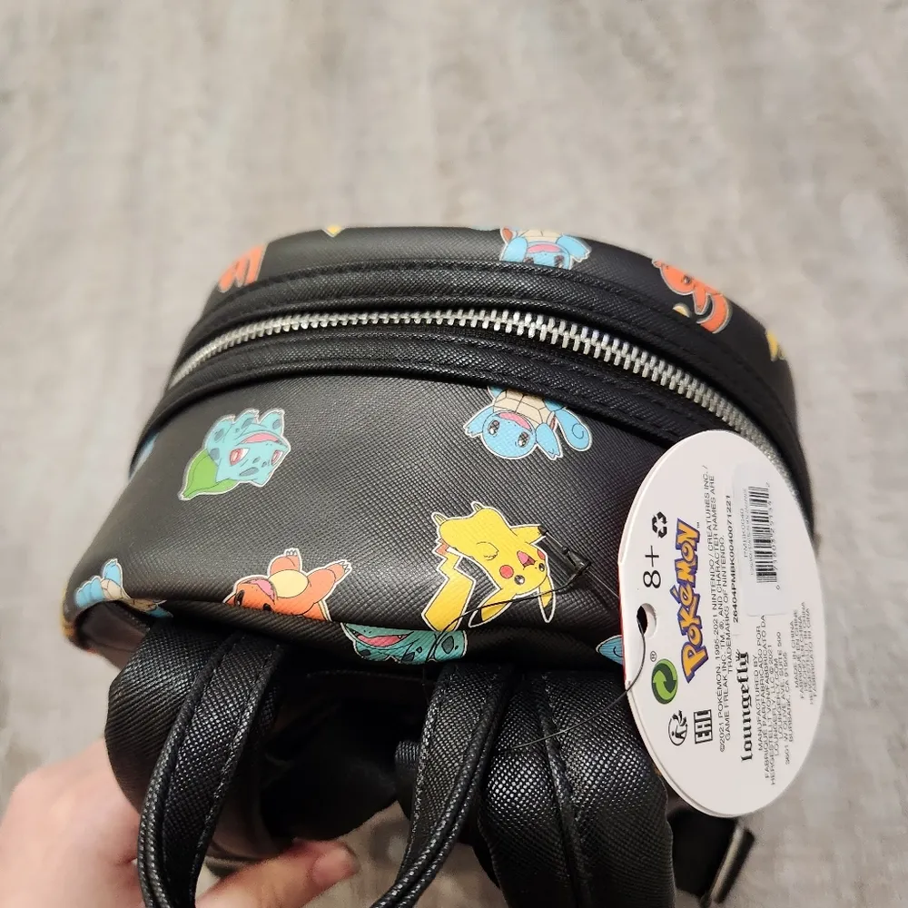 NWT Disney Pokemon Starters Loungefly Mini Backpack - Image 8