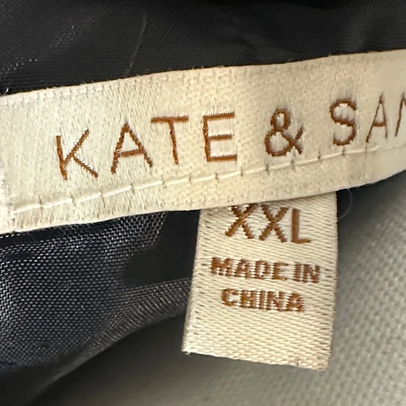 Black Teddy Jacket for Women Size XXL - Image 2