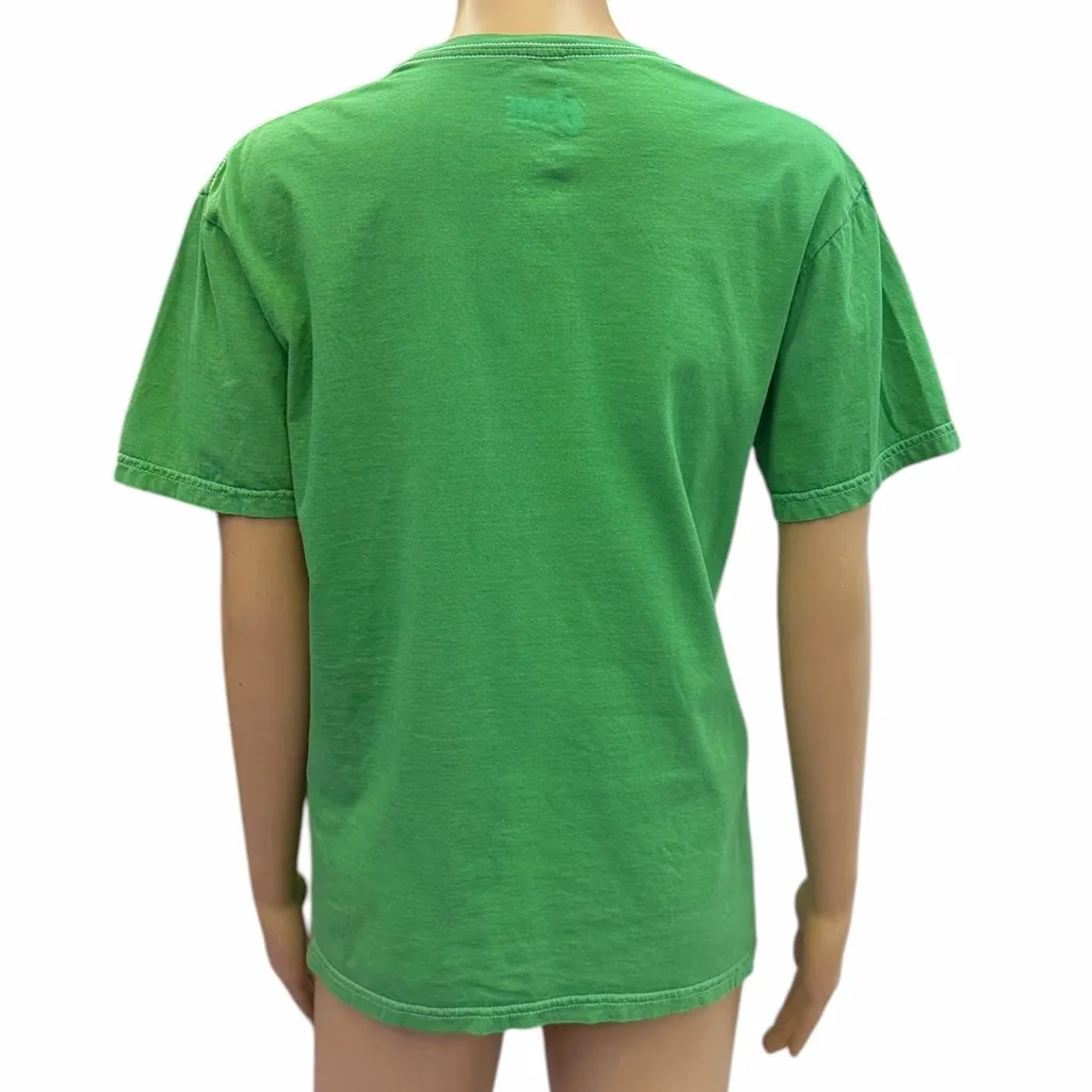 David Bowie Space Oddity Wild Eyed Boy From Freedom Graphic Tee Medium Green - Image 6