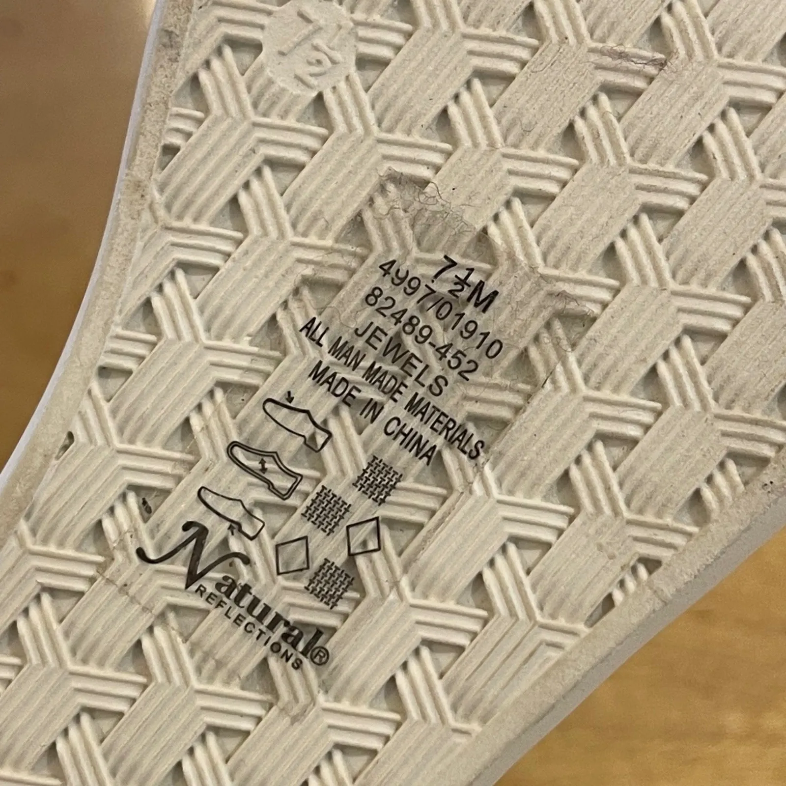 Natural Reflections Leopard Print Slip On Wedge Sneakers Women Size 7.5M - Image 8