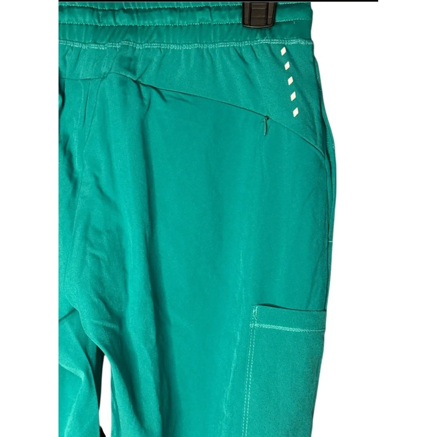 NWT Barco One Boost Jogger Scrub Pants Women’s XSP Dark Jade Mid Rise 3 Pocket Green Size undefined - Image 6