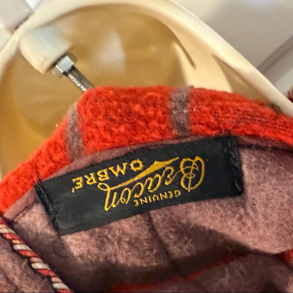 OMBRÉ BEACON ROBE / missing original belt Red Size undefined - Image 12