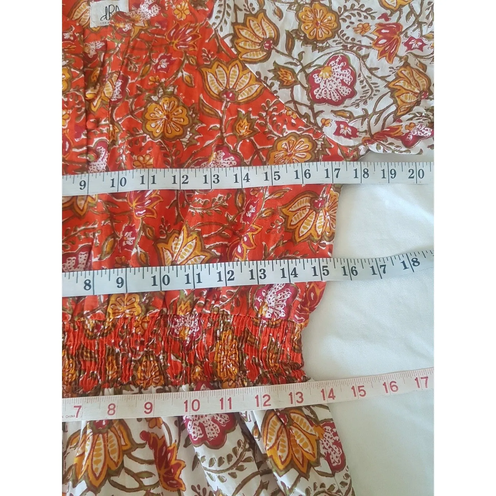 dRA Los Angeles Dress Small Bohemian Boho Cottagecore Prairie Cottage Peasant - Image 15