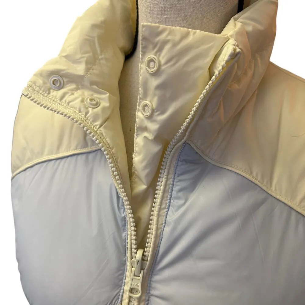 Marine Layer Antuco Archive reversible puffer vest colorblock water resistant M - Image 8