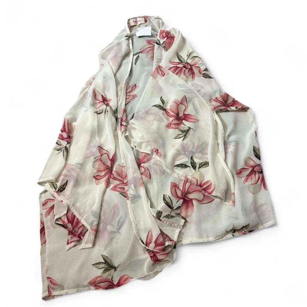 Peach Love California Floral  Kimono‎ - Image 5