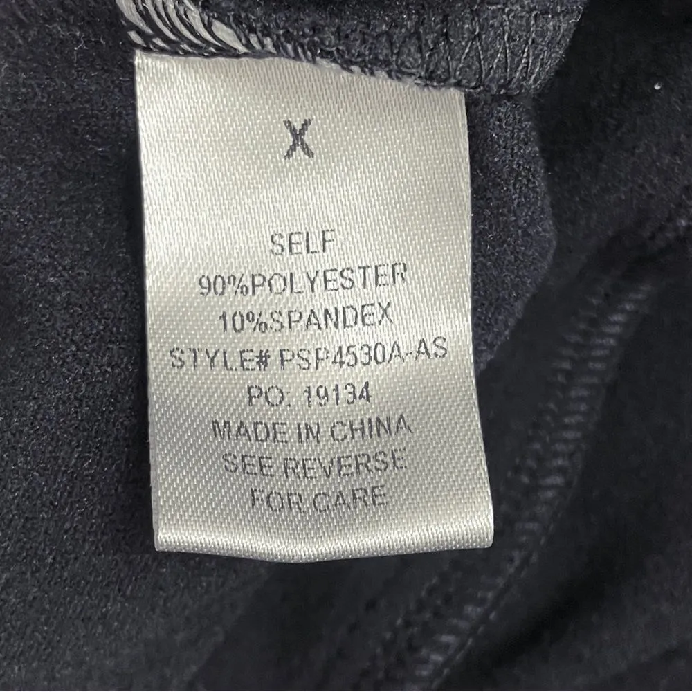 Arula Shorts Romper Sleeveless Black Soft Knit Lounge Play One Piece Size X | XL - Image 7