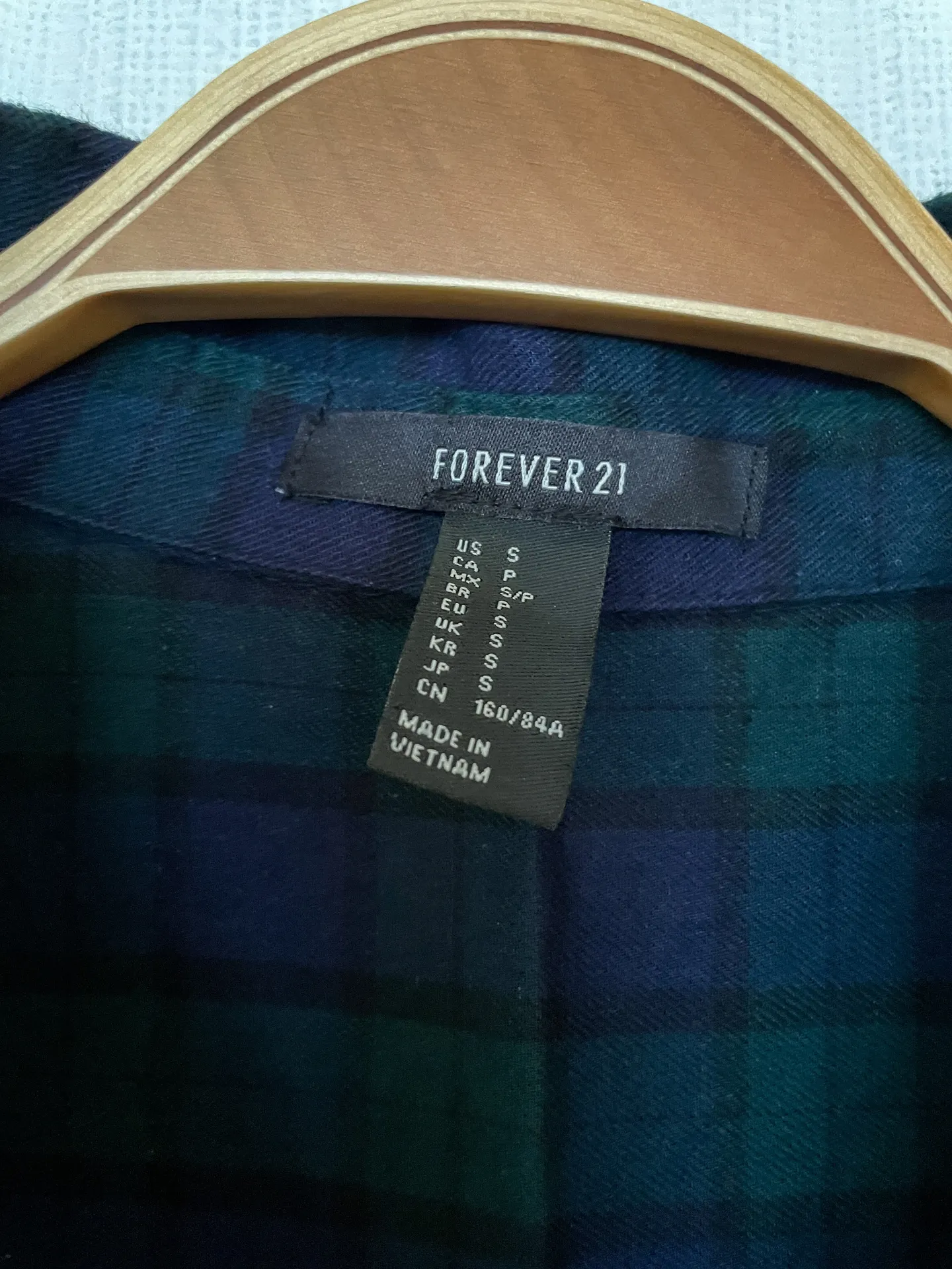 Plaid Long Sleeved Plaid Flannel Shirt dress - Image 3