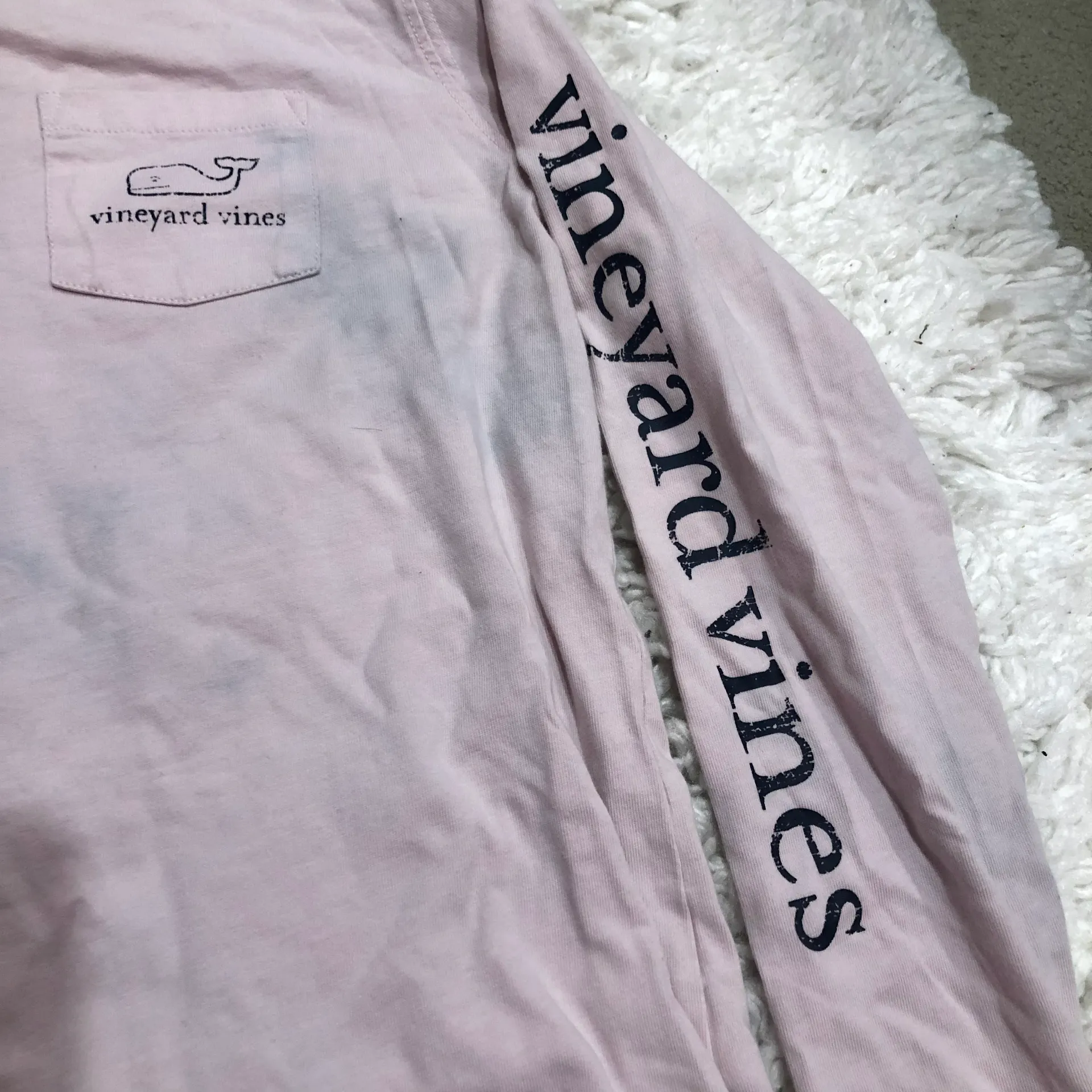 Long Sleeve Whale Pocket T - Image 5