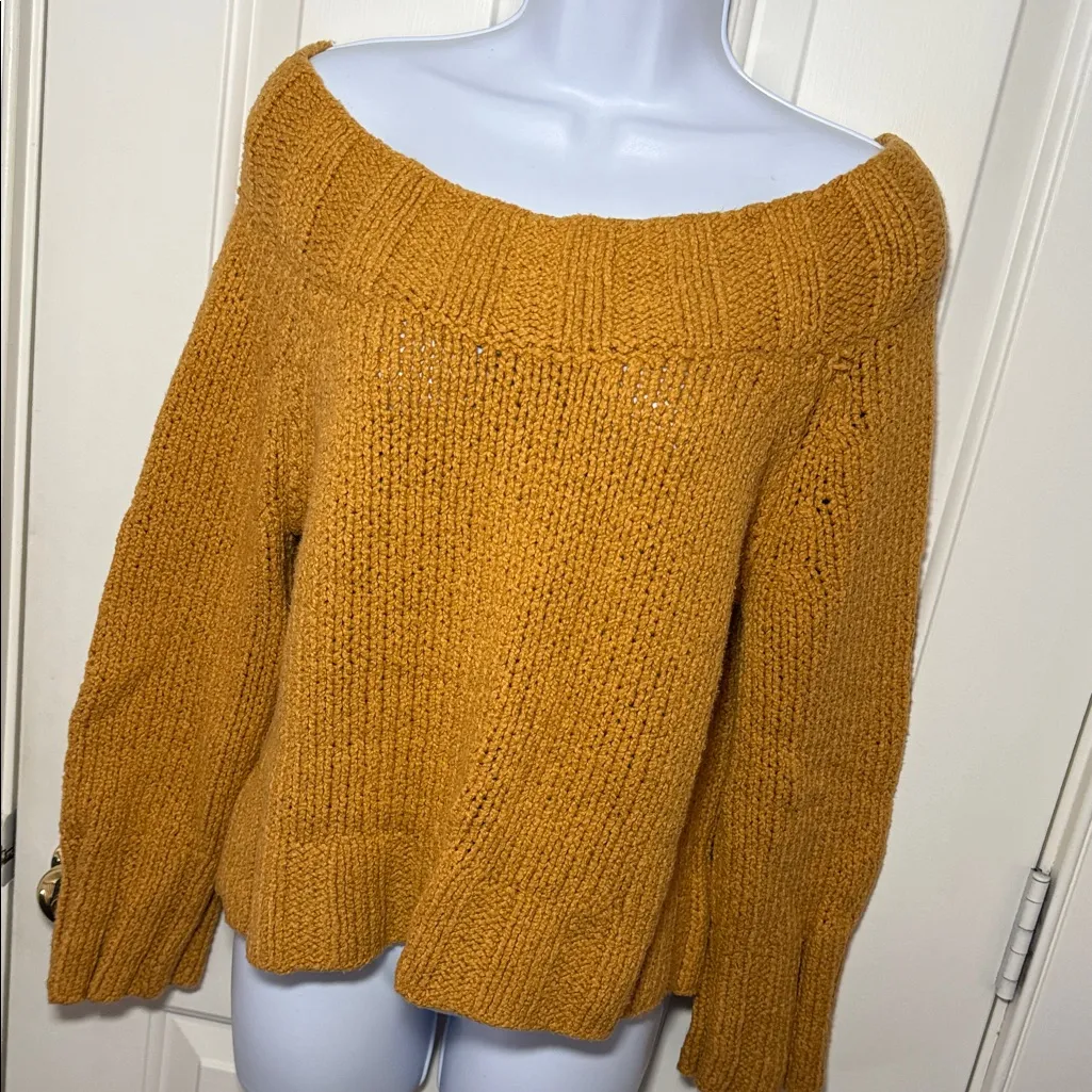 Free People Womens Off-Shoulder Sweater - Image 2