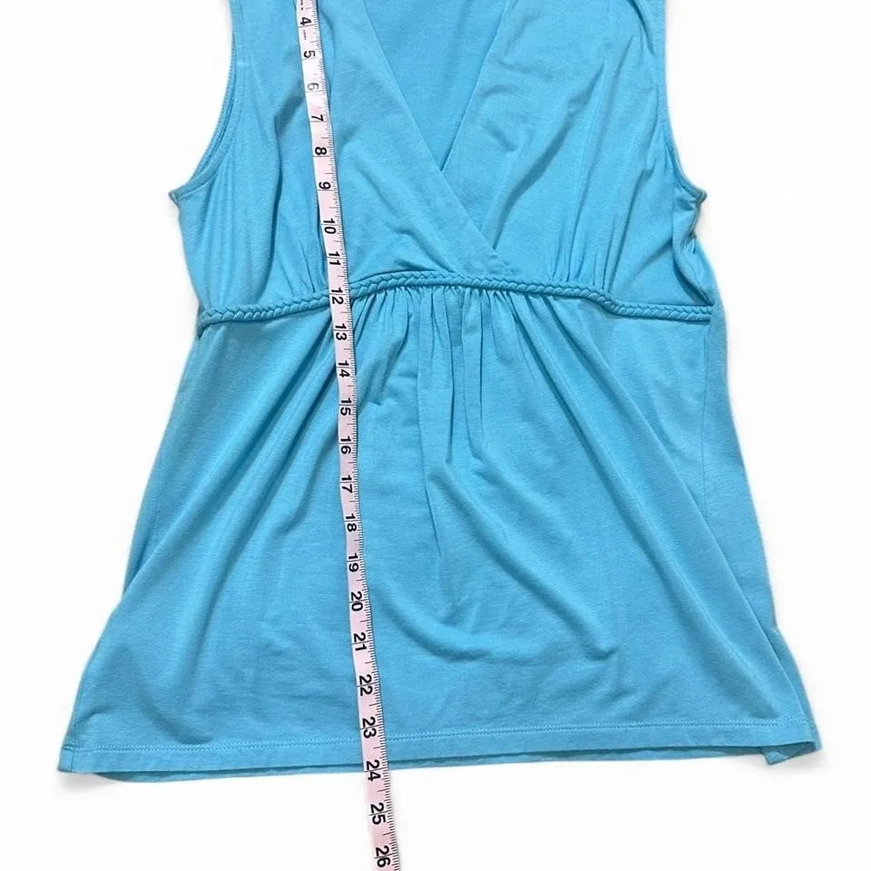 Y2K Braid Trim Sleeveless Surplice‎ Top - Image 8