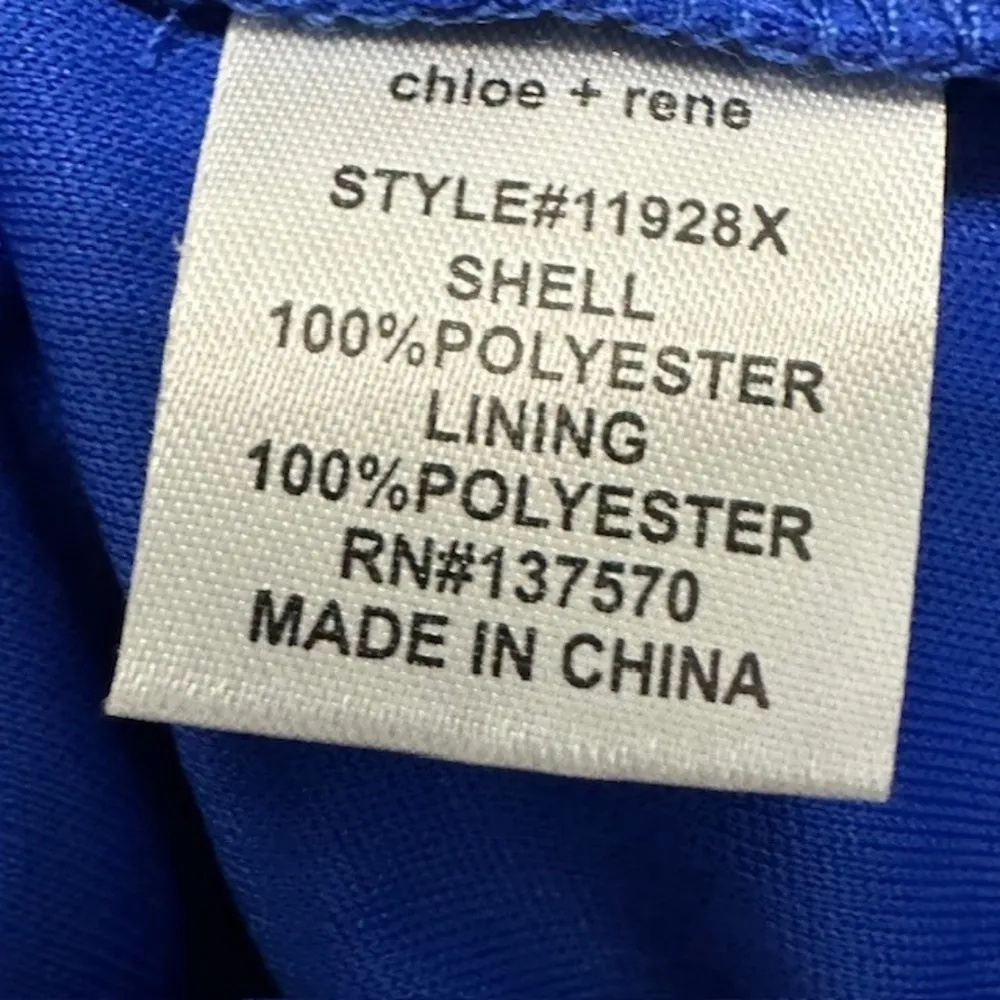 Chloe + Rene Maxi Dress Elastic Belted Waist, Ruffle Hem - Image 16