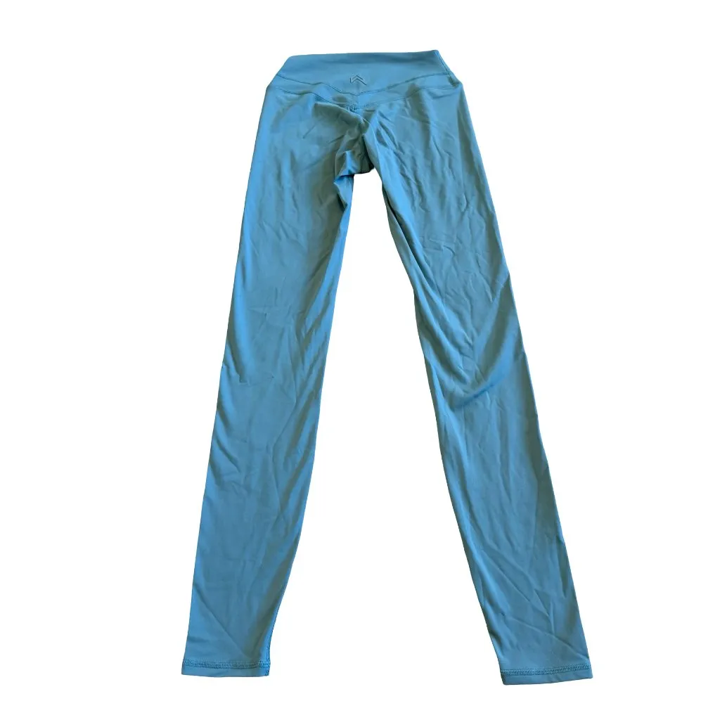 Oner Active High Waisted Teal Leggings Athletic Workout Lifting Size Small - Image 7