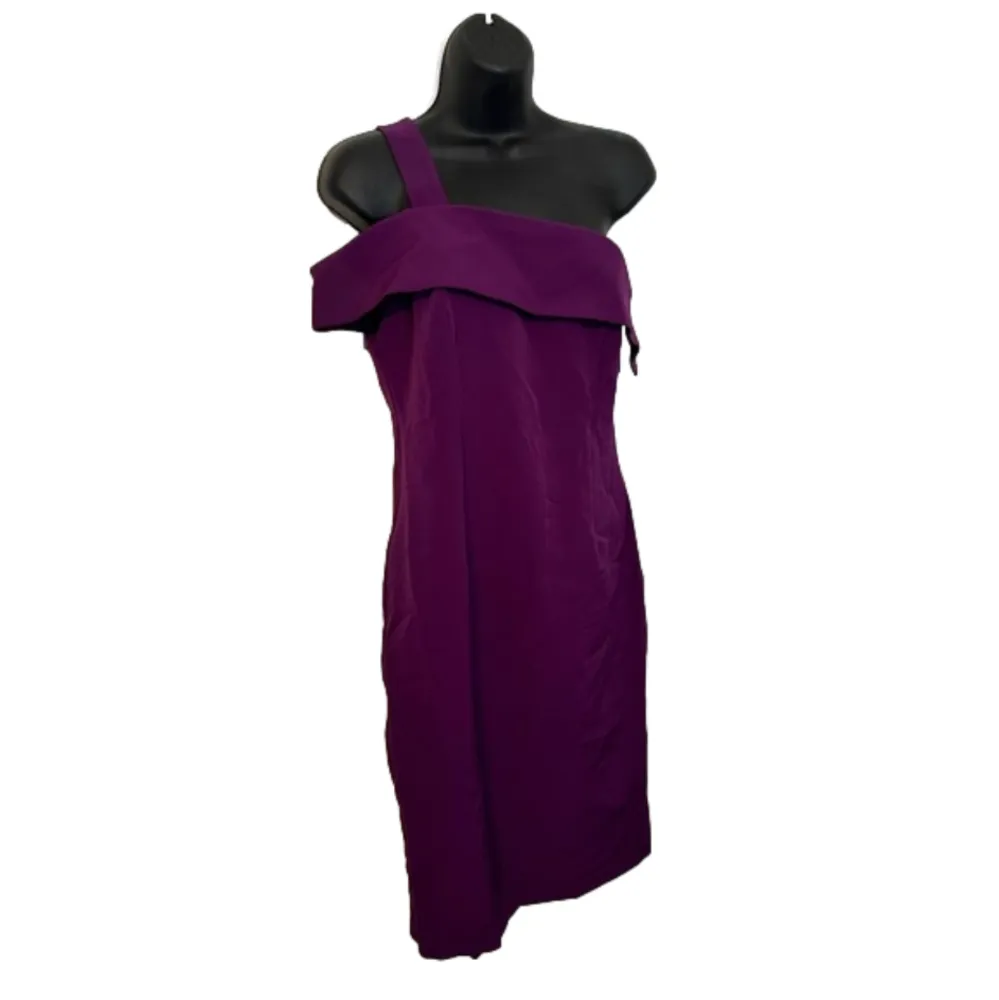 Marina Dark Purple Dress Size 4 NWT - Image 2