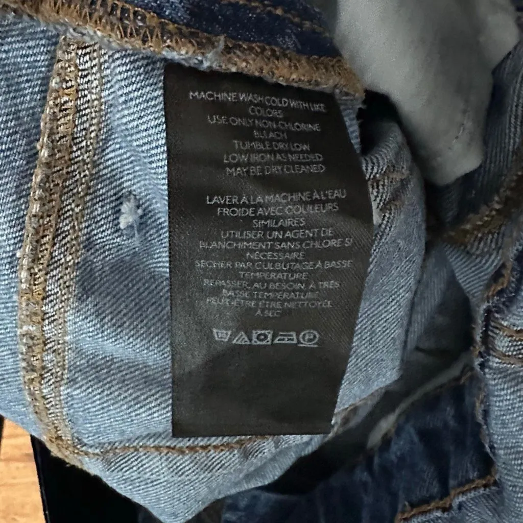 Free People We the Free Ziggy Denim Shortalls Overalls Size Small - Image 10