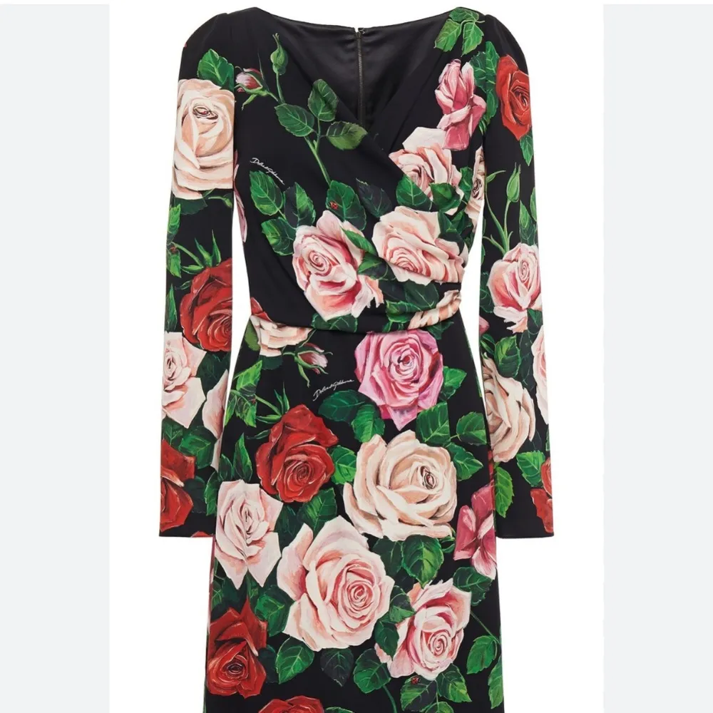 NWT dolce &gabbana floral print silk dress - Image 3