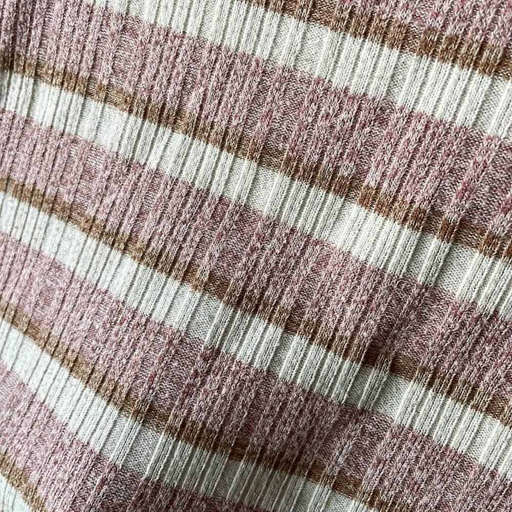 Forever21 Striped Henley Bodysuit - Image 4