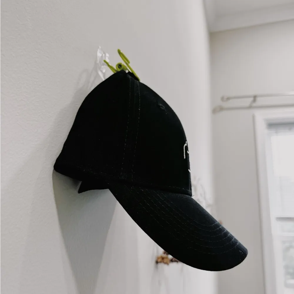 Black Cap with Minimalist Embroidery - Image 2