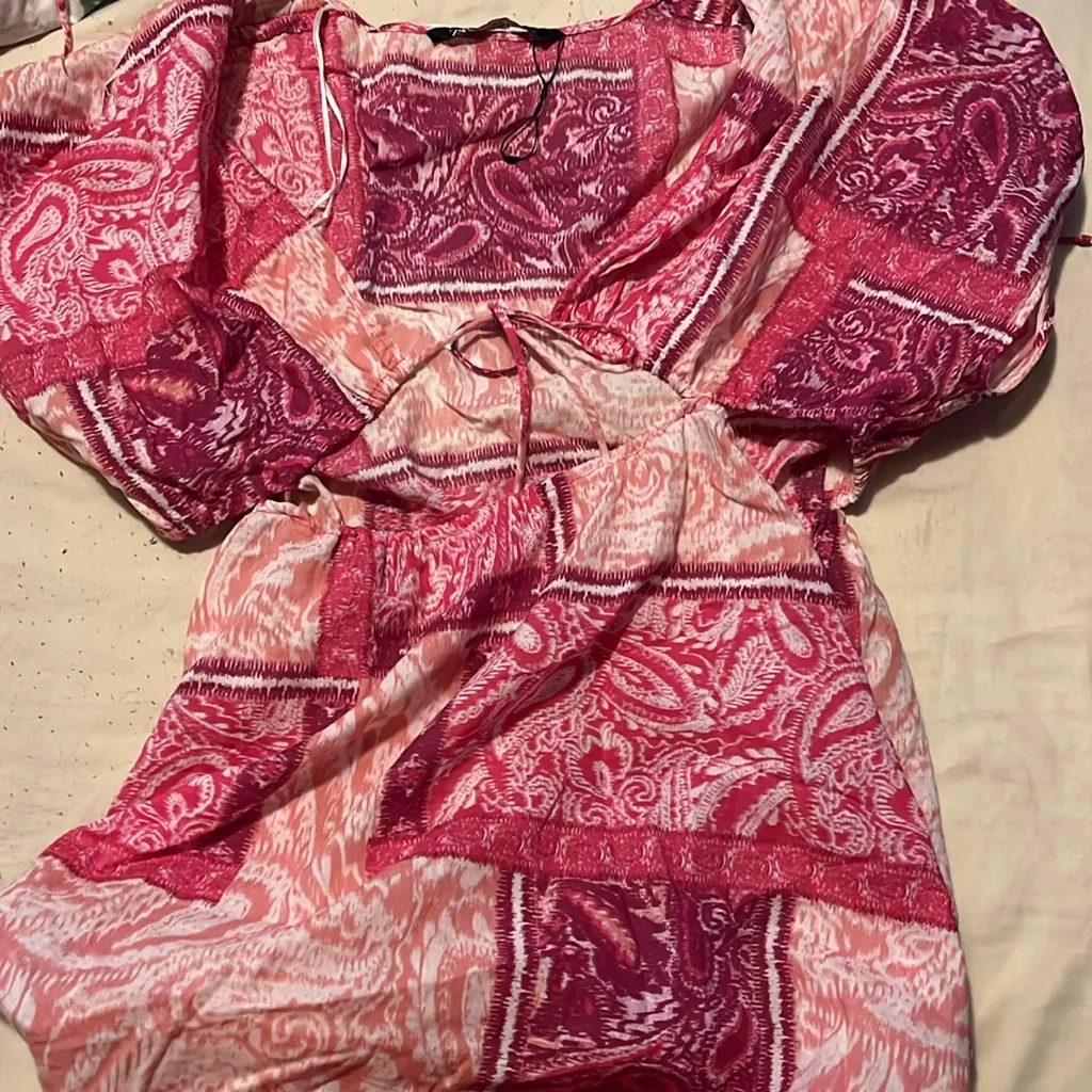 NWOT Zara pink maxi dress - Image 4