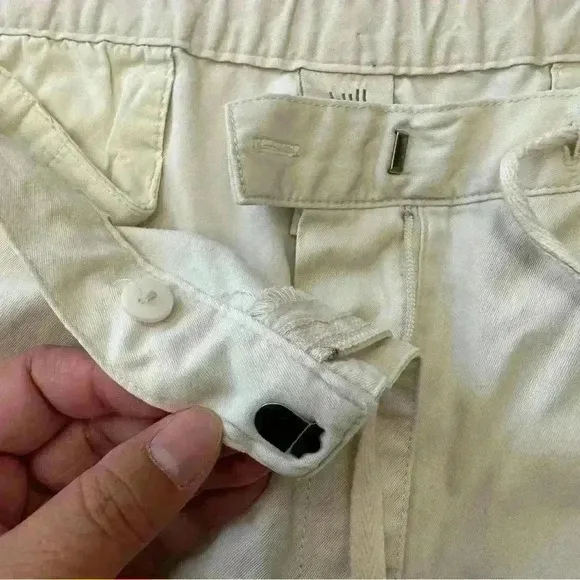 J.Jill Capri Cargo Pants Womens‎ Size 22 Cotton High Rise Flat Front Drawstring - Image 12