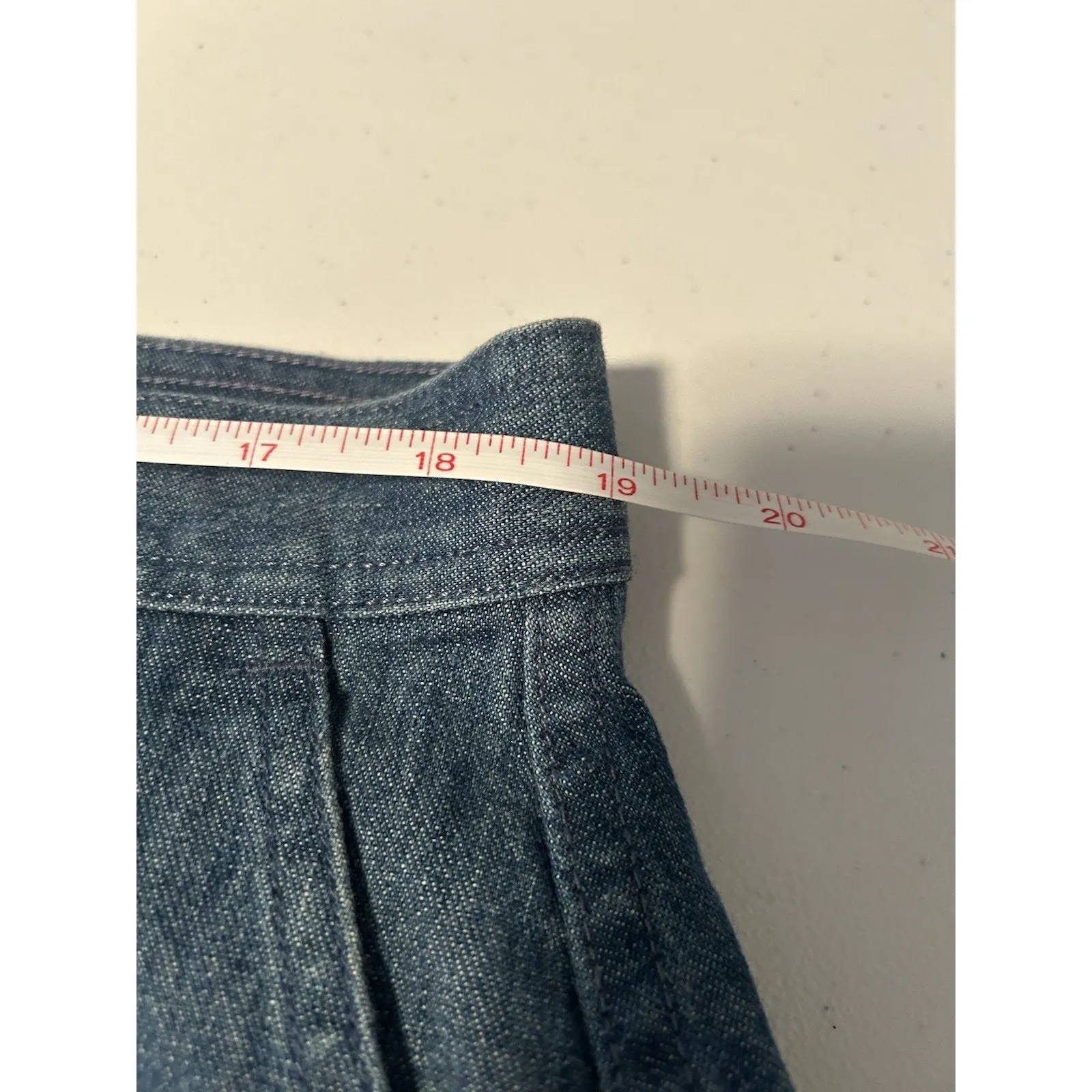 Cabelas Casual Long Denim Skirt Womens 20R - Image 7