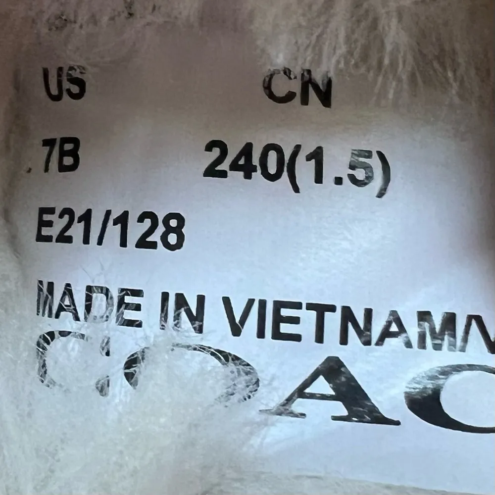 Coach Ziva Slippers Signature
Jacquard With Faux Fur In Khaki - Image 9