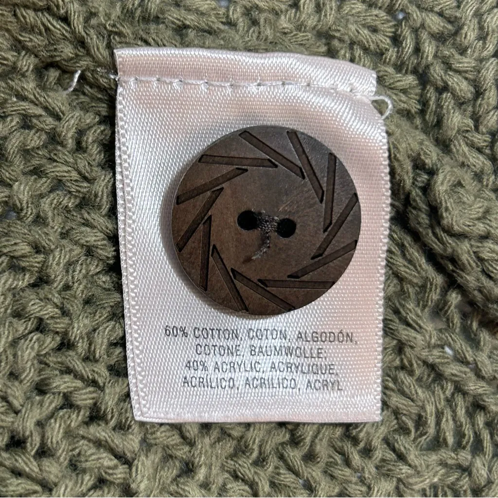 Anthropologie Angel of the North Cardigan Size M - Image 8