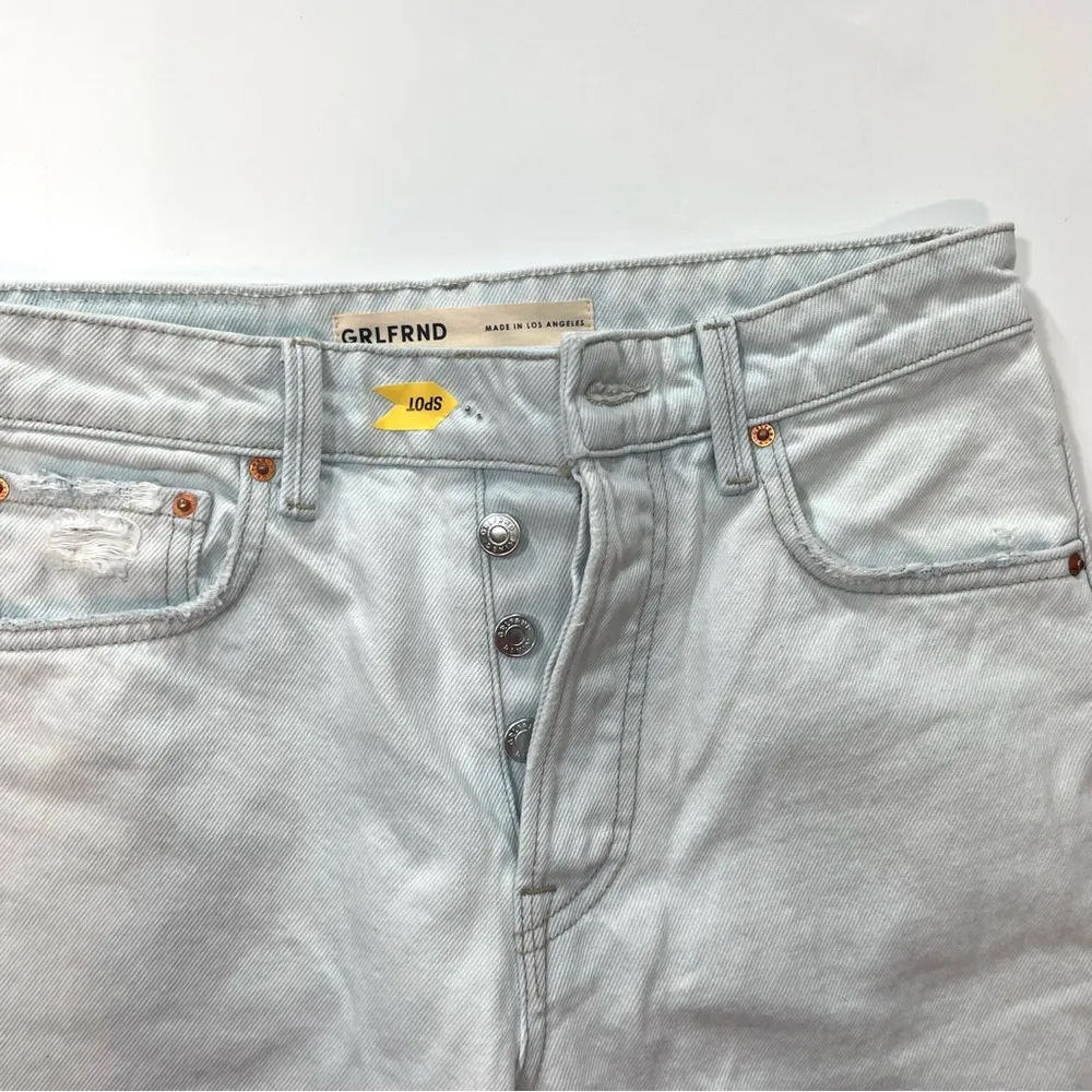 GRLFRND Karolina High Rise Straight Crop jeans size 25 - Image 3