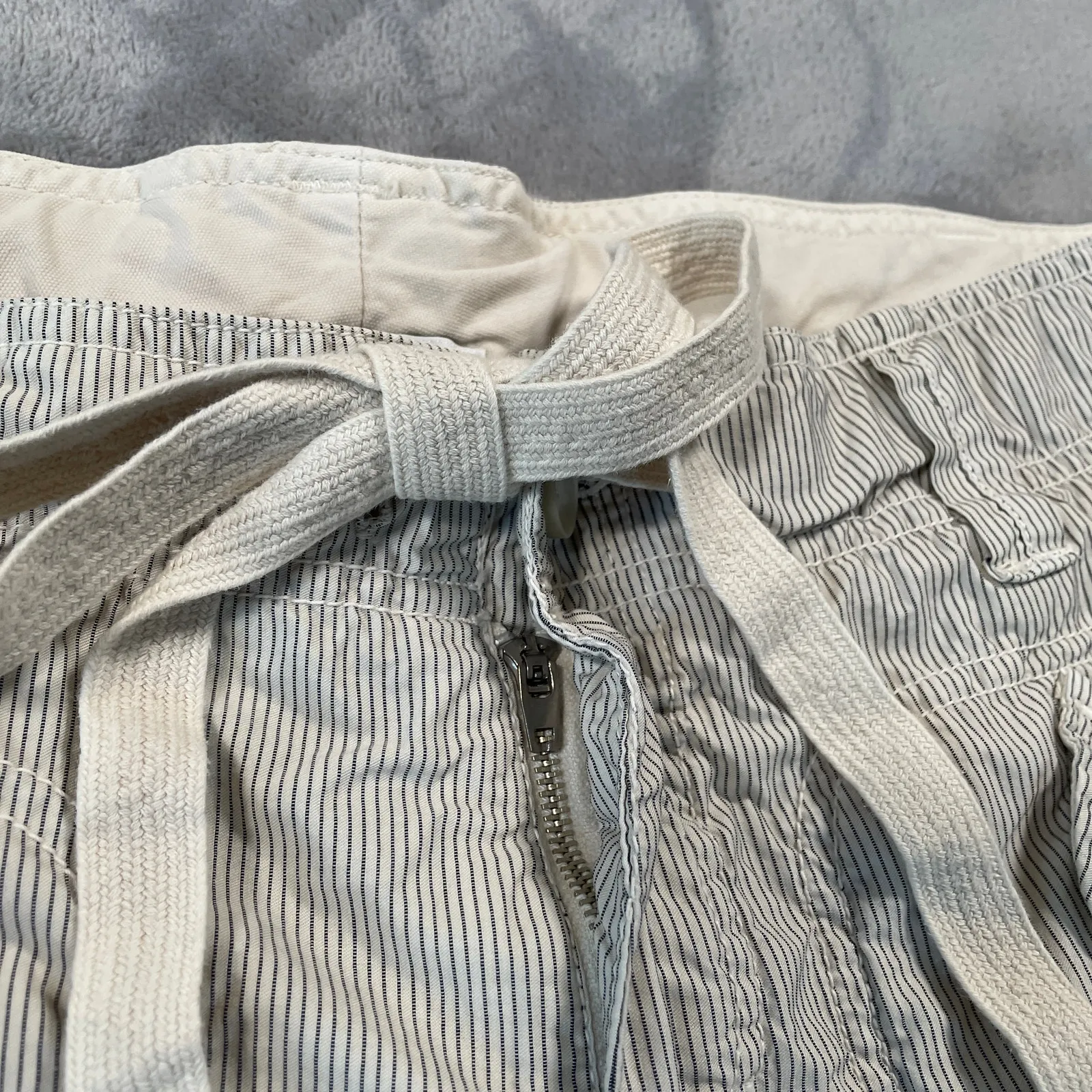 James Perse Shorts Womens 29 Striped Coastal Casual Quiet Luxury Resort Vacation - Image 6