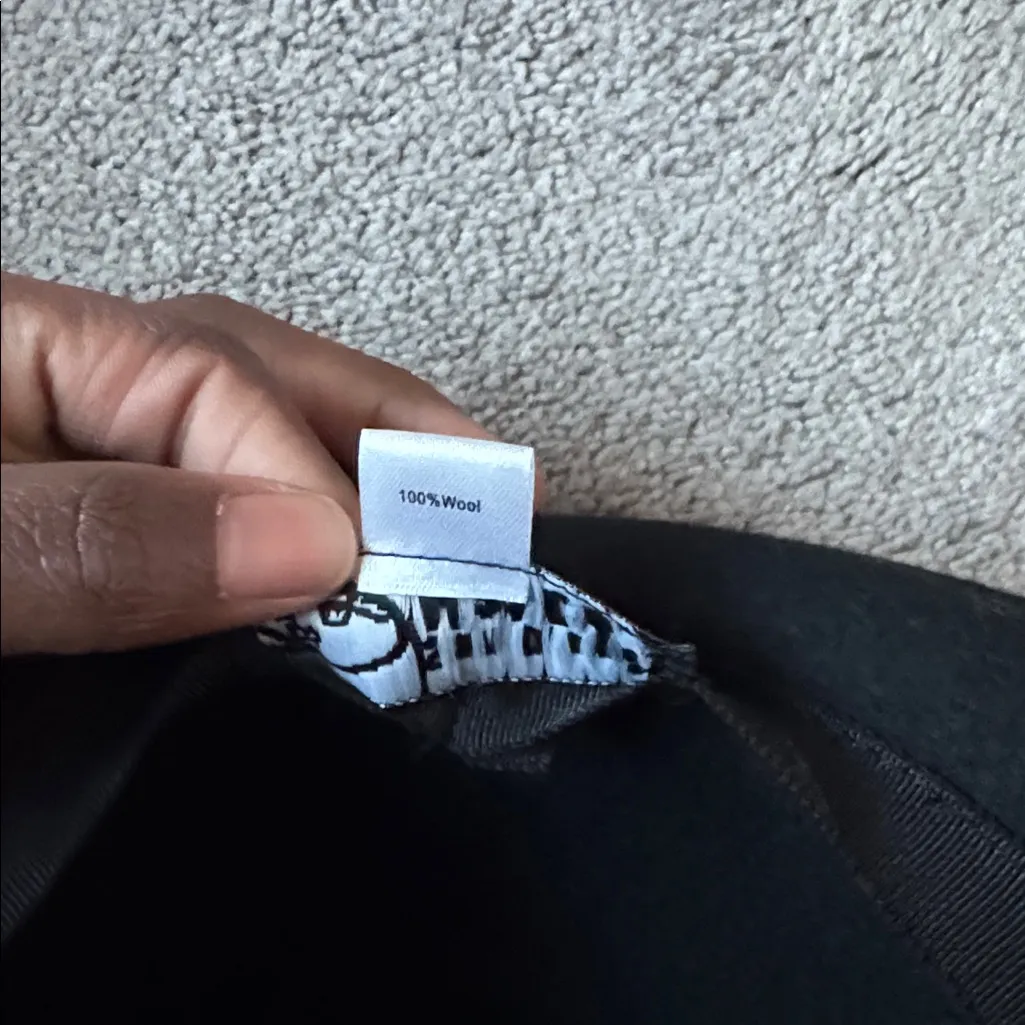 San Diego Hat Co. Black Wool Hat SIZE OS - Image 4