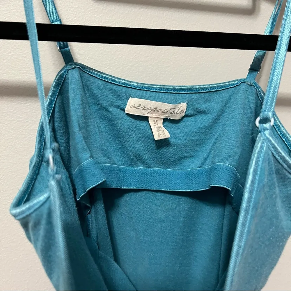 Aeropostale Blue Camisole Tank Top Size M - Image 6