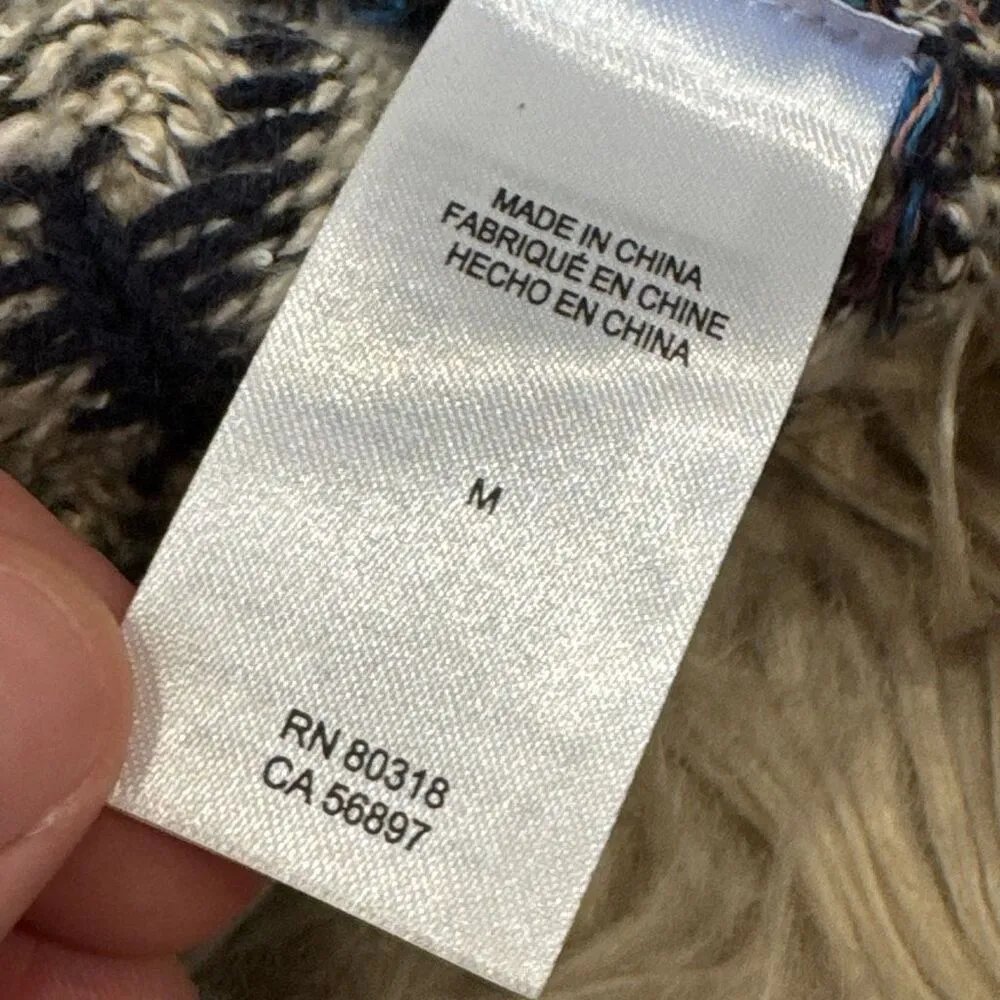 NWT Lucky Brand Aztec Open Cardigan size Medium - Image 6