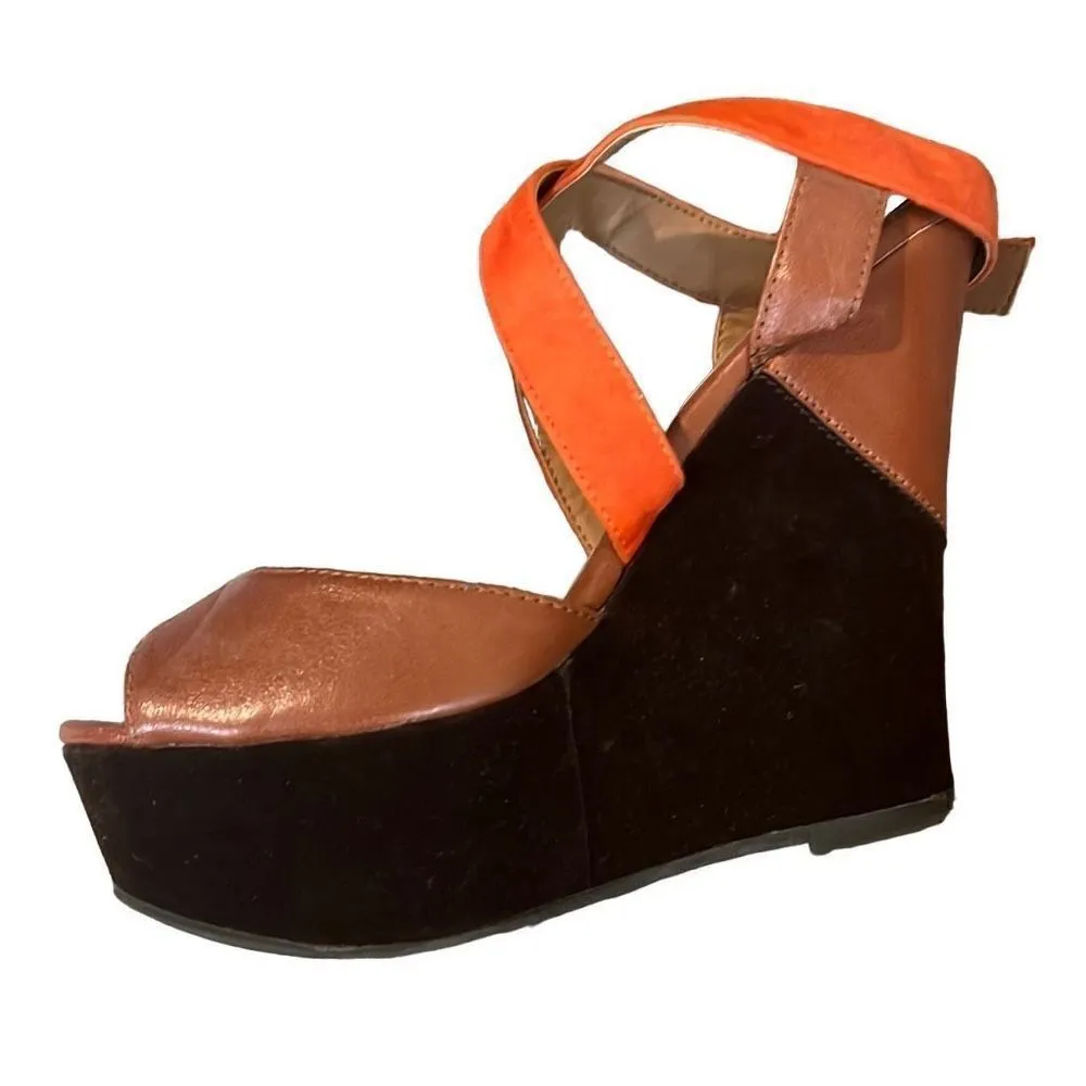Quipid color-block high wedge heel - Image 5