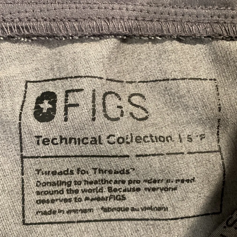 Figs Graphite Zamora Joggers Pharmacist Surgeon Nurse Doctor Scrub Small #1128 - Image 6